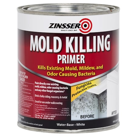 1 Qt White Mold Killing Primer Water-Based Mold Killing Primer